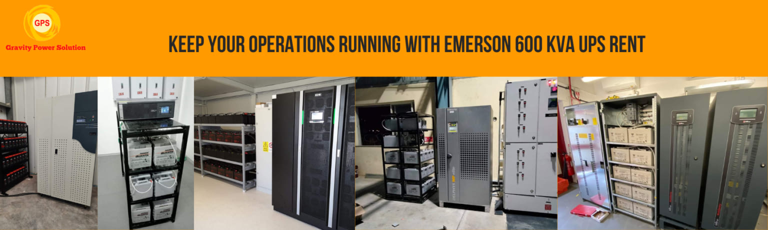 600 kVA UPS installation and battery racks