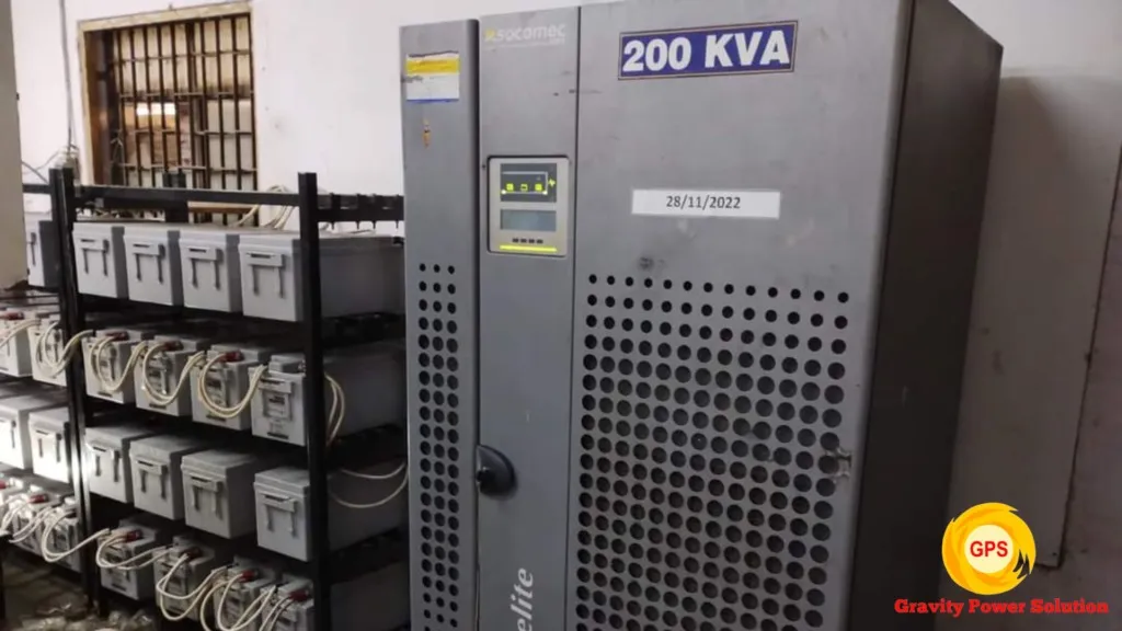 200 kVA UPS rental service for industrial backup